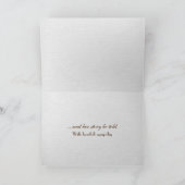 Carte Empreintes et Roses sur le sable (Intérieur)