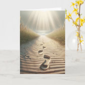 Carte Empreintes Sympathy Beach (Fleur jaune)