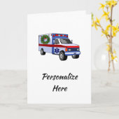 Carte EMS de Noël (Fleur jaune)