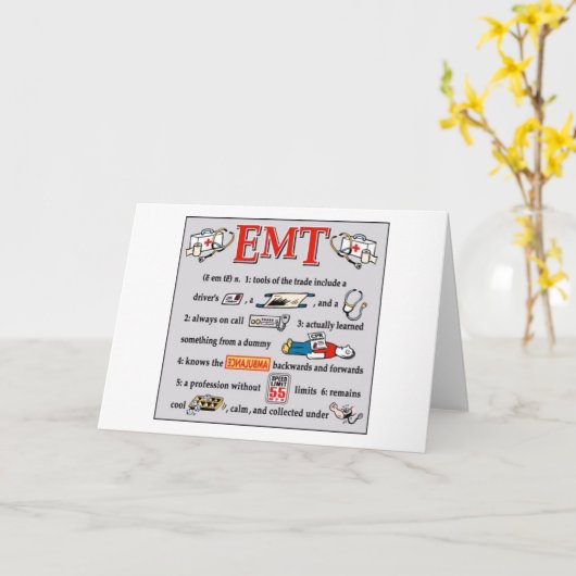 Carte EMT (Fleur jaune)