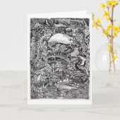 Carte En attendant le Maelstrom (Fleur jaune)