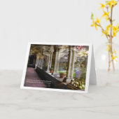 Carte en baisse de fleurs (Fleur jaune)