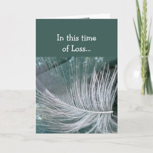 Carte En ce temps de perte, Écriture Paix de Dieu