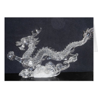 Carte en cristal de dragon