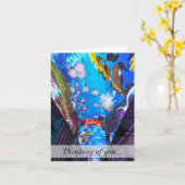 Carte En-Dessous De La Mer Qui Vous Pense (Fleur jaune)