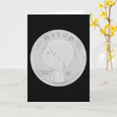 Carte En Dieu, nous faisons confiance (Fleur jaune)