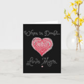 Carte En doute (Fleur jaune)