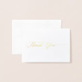 Carte en feuille métallique Mini (8,9 cm x 12,7 cm (Devant avec enveloppe)