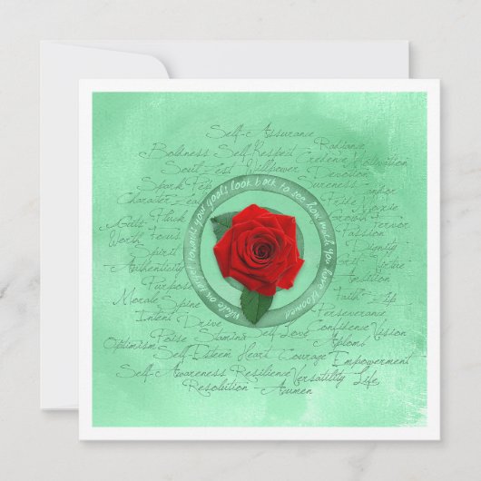 Carte En floraison (Devant)