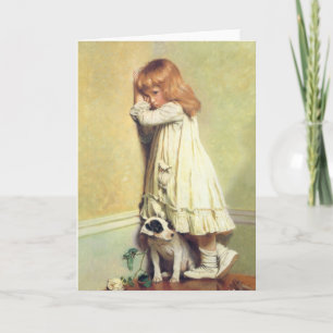 Carte En honte de Charles Burton Barber, Art Vintage