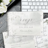 Carte en ligne RSVP Chuppah Forêt de Birch