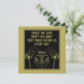 Carte En mémoire Catholique Bereavement (Debout devant)