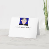 Carte En mémoire de moi (Dos)
