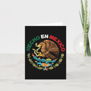 Carte En Mexique Aigle Fête de l'Indépendance Mexicaine