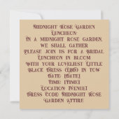 Carte en noir : Beauté sans effort LBD (Dos)