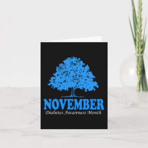 Carte En novembre We Wear Blue Pumkin Aware