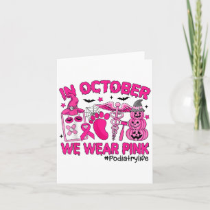 Carte En Octobre Nous Portons Nk Diatry Life Cancer Du S
