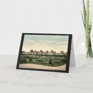 Carte En parc, palais de Fontainebleau, cru de la France