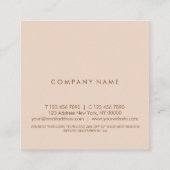 Carte en pastel de remise de carré de pêche de (Dos)