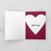 Carte En pensant à toi (Intérieur)