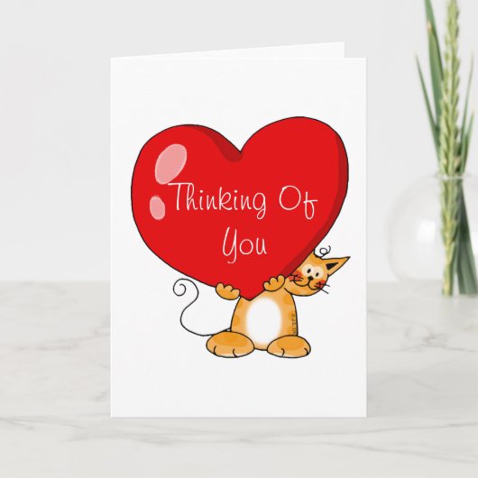 Carte En pensant à vous (Devant)