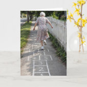 Carte En pensant à vous (Fleur jaune)