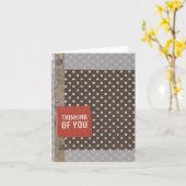 Carte En pensant à vous 4x5.6 (Fleur jaune)