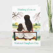 Carte En pensant à vous à la Fête nationale des filles (Devant)