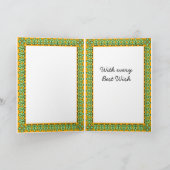 Carte En pensant à vous, Roumanie, sculpture en bois (Intérieur)