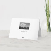Carte En pensant à vous sur la plage (Dos)