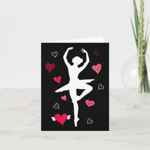 Carte En Pointe Ballet Danser Ballerina Girls Femmes Hea