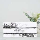 Carte en rack à grains floraux (Debout devant)