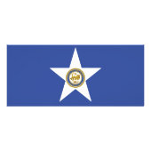 Carte en rack avec Drapeau de Houston, U.S.A. (Dos)