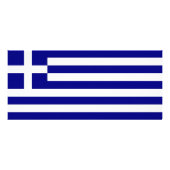 Carte en rack avec drapeau de la Grèce (Dos)