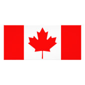 Carte en rack avec drapeau du Québec, Canada (Dos)