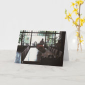 Carte En regardant... (Fleur jaune)