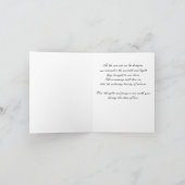 Carte En souvenir affectueux  (Intérieur)