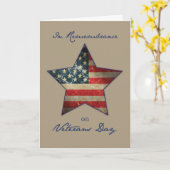 Carte En souvenir du Jour des anciens combattants, Ancie (Fleur jaune)