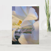 Carte En sympathie (Devant)