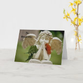 Carte En sympathie (Fleur jaune)