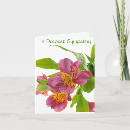 Carte En Sympathie profonde (Devant)