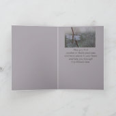 Carte En Sympathie profonde Aide en difficulté libellule (Intérieur)