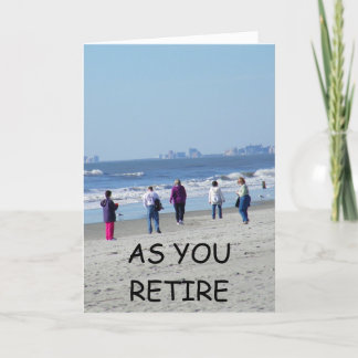 CARTE EN TANT QUE RETRAITE