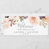 Carte En-tête d'accueil du tableau de bord rustique de l (Devant)