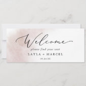 Carte En-tête du graphique de position assise de l'aquar (Dos)