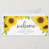 Carte En-tête du tableau de position du tournesol du pay (Dos)