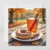 Carte En vous envoyant des bénédictions d'automne (Devant)
