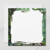 Carte Enchanted Elven Fairy Playing Ukulele (Dos)