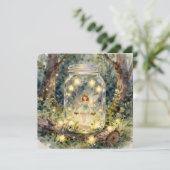 Carte Enchanted Fairy Themed Girl's Birthday (Debout devant)