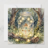 Carte Enchanted Fairy Themed Girl's Birthday (Devant)